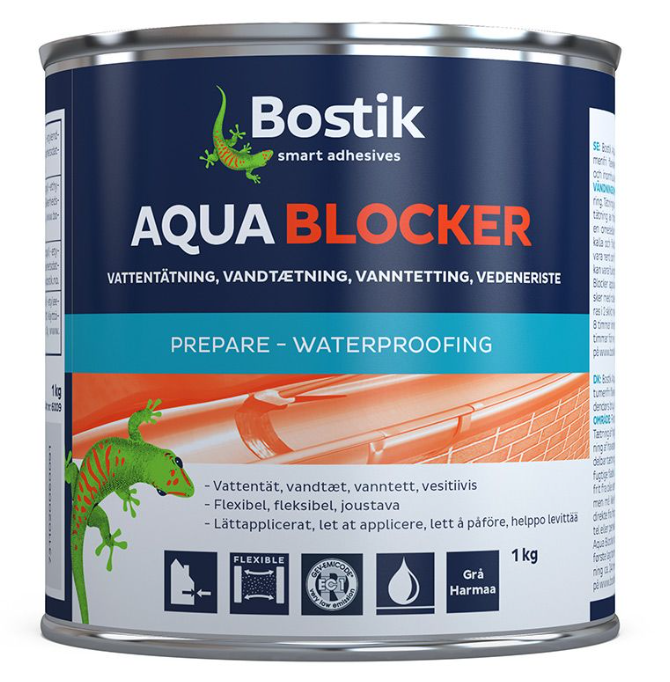 Bostik Aqua Blocker hidroizolācijas mastika 1kg